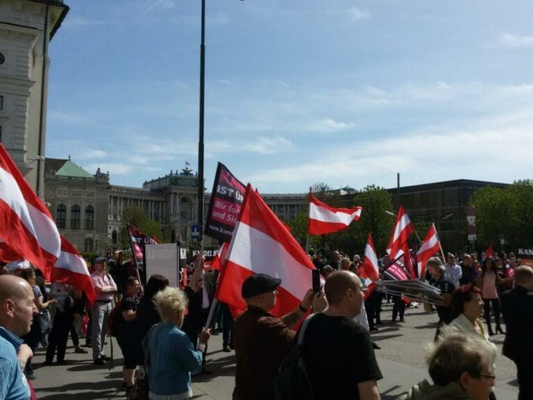 Demo "Kandel ist überall" am 2. Juni in Wien — Bild: Privat / zVg
