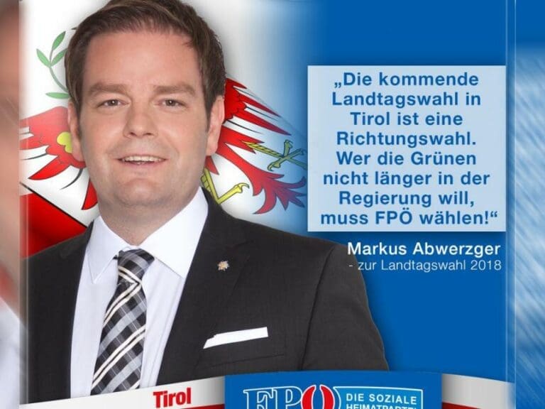 Abwerzgers "Nazi-Eklat" entpuppte sich als Ente — Bild: Markus Abwerzger auf Facebook