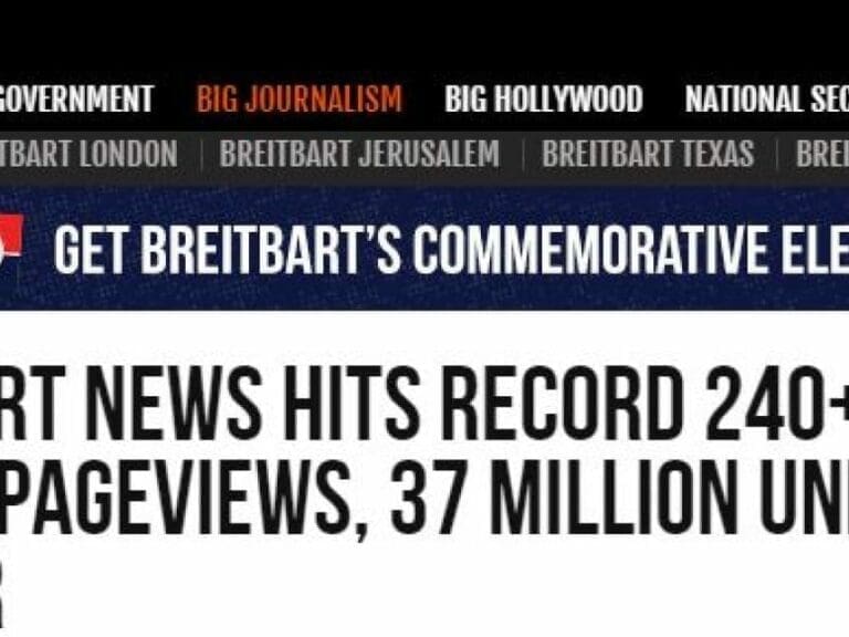 "Unzensuriert-Pendant" in USA sprengt Rekorde — Bild: Breitbart News Network / Screenshot