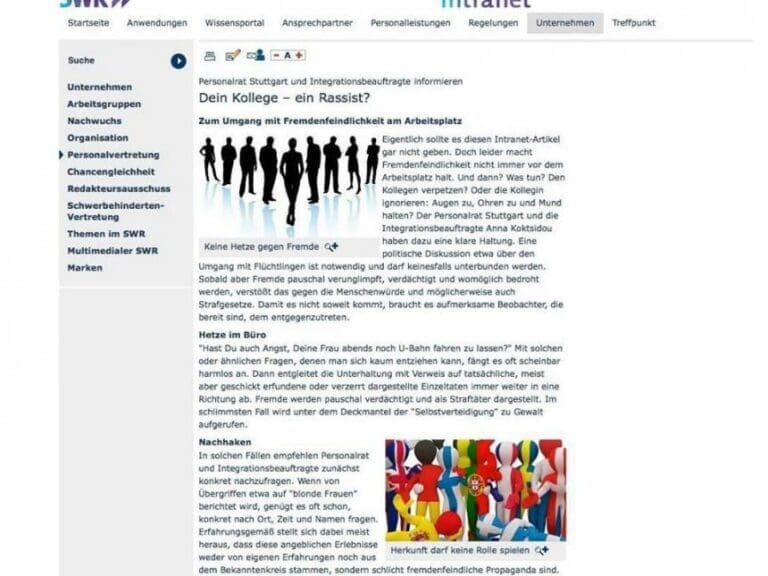 Politisch korrektes Spitzelwesen beim SWR — Bild: Reconquista Germania