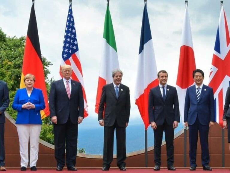 Merkel nimmt Trump nur als Vorwand — Bild: Italian G7 Presidency 2017 - G7 Summit on g7italy.it / Wikimedia (CC BY 3.0 IT)
