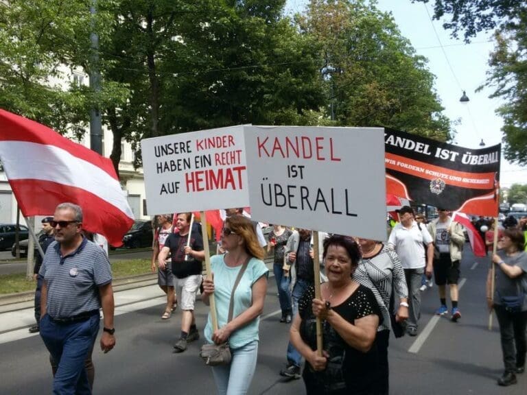 Demo "Kandel ist überall" in Wien erfolgreich — Bild: privat / zVg