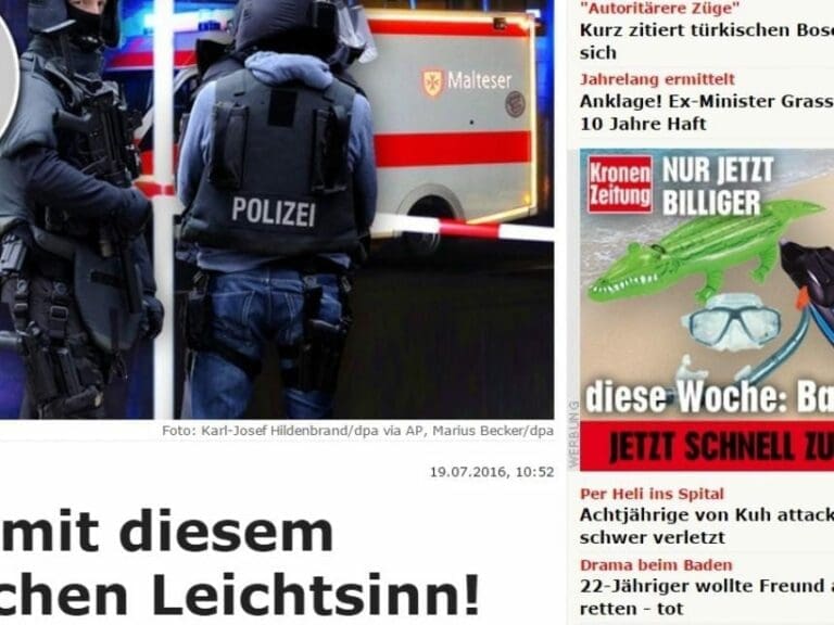 krone.at-Chef lobt unzensuriert.at — Bild: Screenshot krone.at