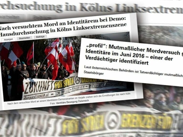 unzensuriert-Recherche heute exklusiv in profil — Bild: Screenshots Unzensuriert.at und ots.at