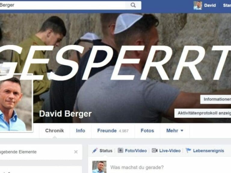 Islamkritik: 30 Tage Facebooksperre — Bild: David Berger / philosophia-perennis.com