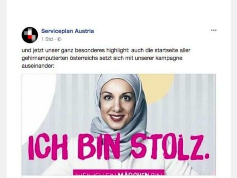 Werbeagentur beschimpft unzensuriert-Leser — Bild: Screenshot Serviceplan Austria / Facebook