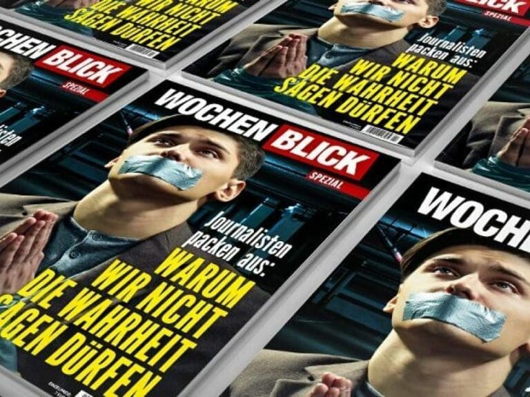Wochenblick-Sonderausgabe: Journalisten packen aus – Was sie nicht sagen dürfen — Bild: Wochenblick Sonderheft