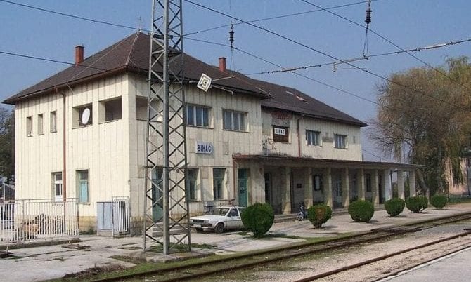 Bahnhof Bihac Bosnien