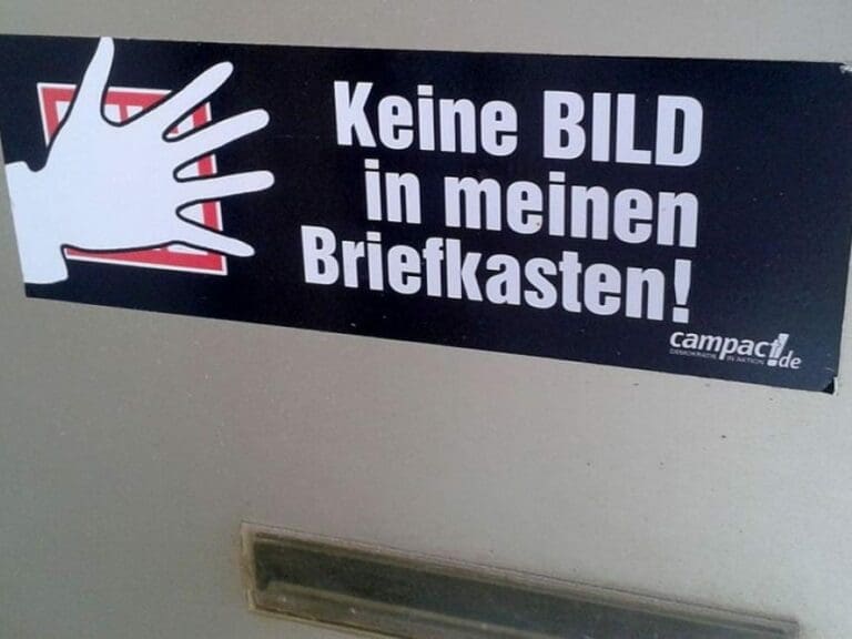 Deutsche Presse bald ohne Leser — Bild: Graf Foto/Wikimedia(CC BY-SA 3.0)