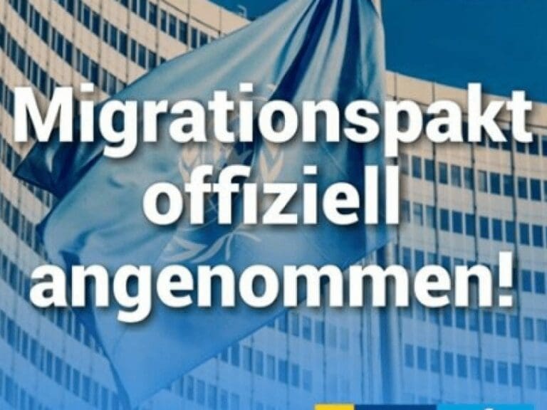 Stellungnahme der AfD zu UN-Pakt-Annahme — Bild: AfD