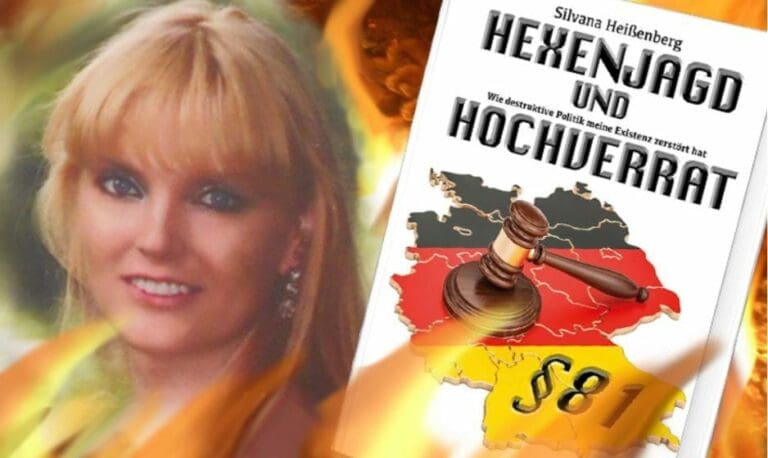 Schauspielerin rechnet mit Merkel ab — Silvana Heißenberg / Montage unzensuriert
