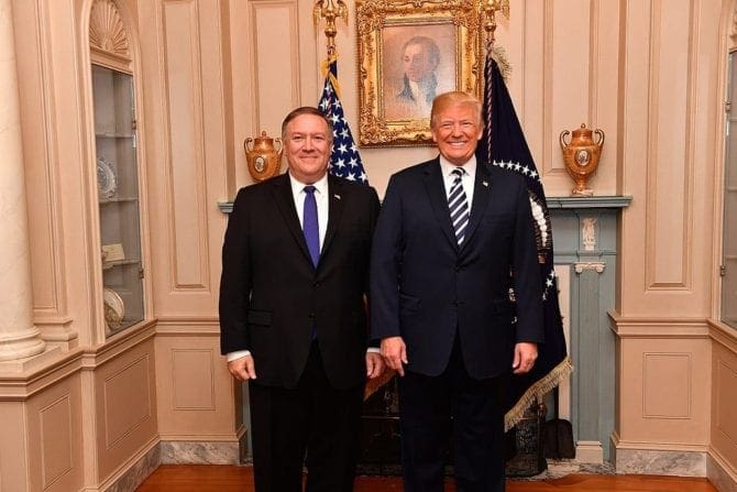 Trump Pompeo