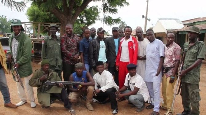 Nigerianische Selbstschutzmiliz