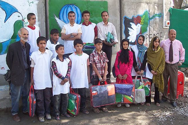 Lehrer und Studenten Kabul
