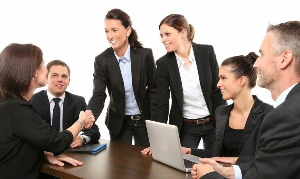 Business-Menschen