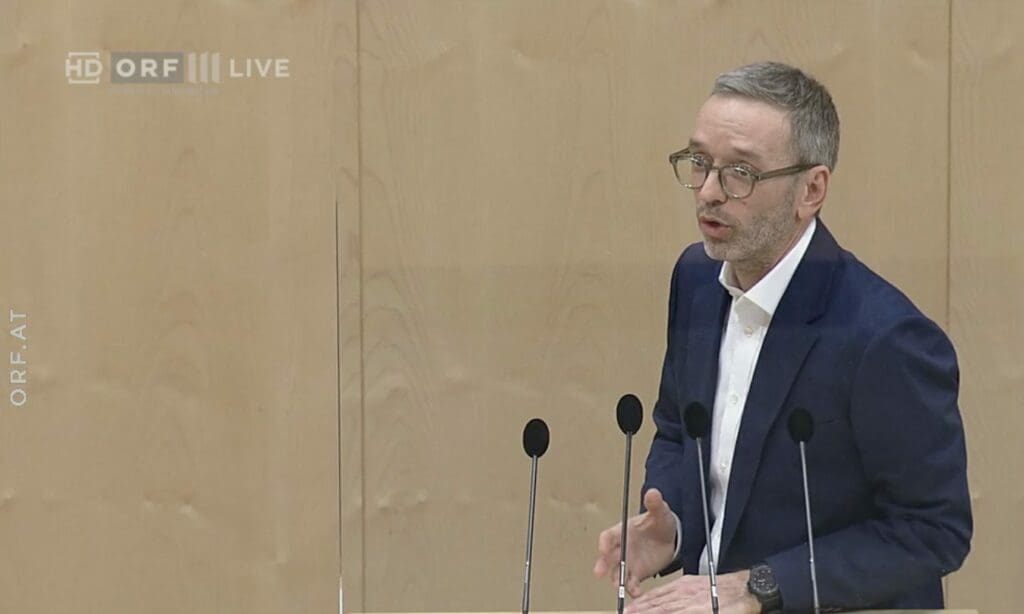 Herbert Kickl Parlament