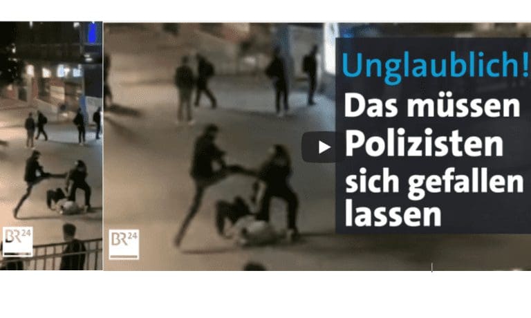 Fake News: Mainstream verwendet alte Gewaltbilder, um gegen Corona-Demos mobil zu machen — Bayrischer Rundfunk 2020 und 2022