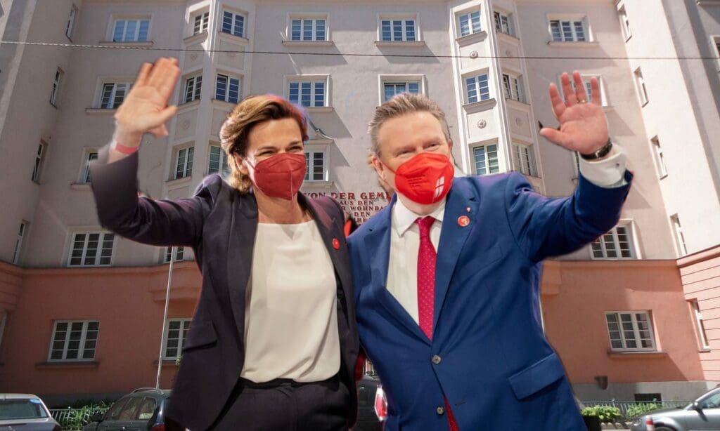 Pamela Rendi-Wagner, Michale Ludwig, Gemeindebau