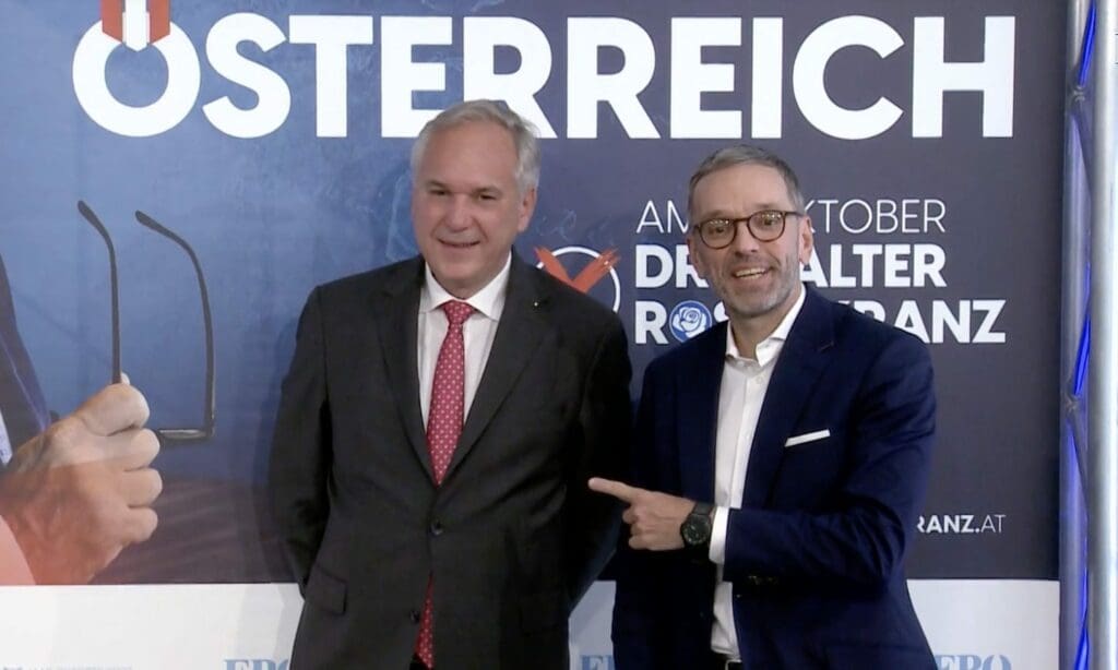 Herbert Kickl und Walter Rosenkranz