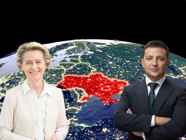 Ursula von der Leyen und Wolodymyr Selenskij