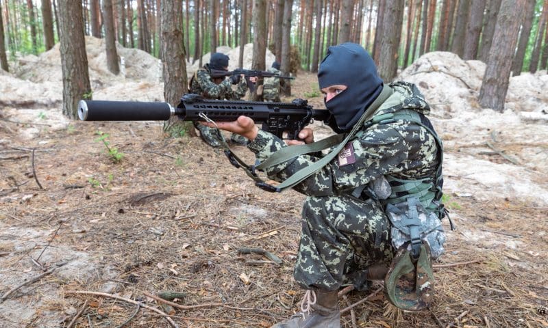 Ukrainische Soldaten