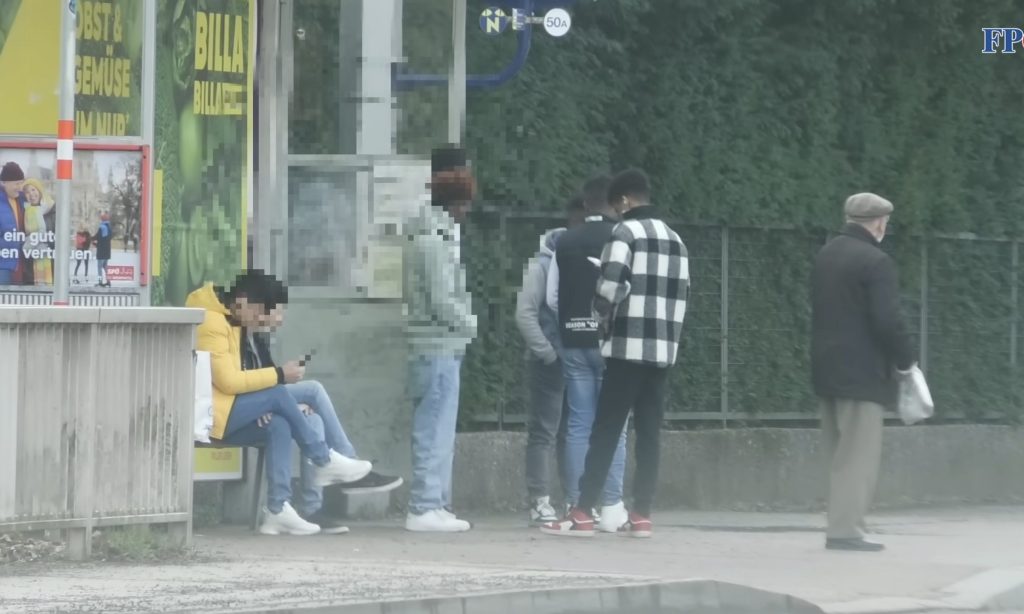 Asylwerber in Wien-Penzing