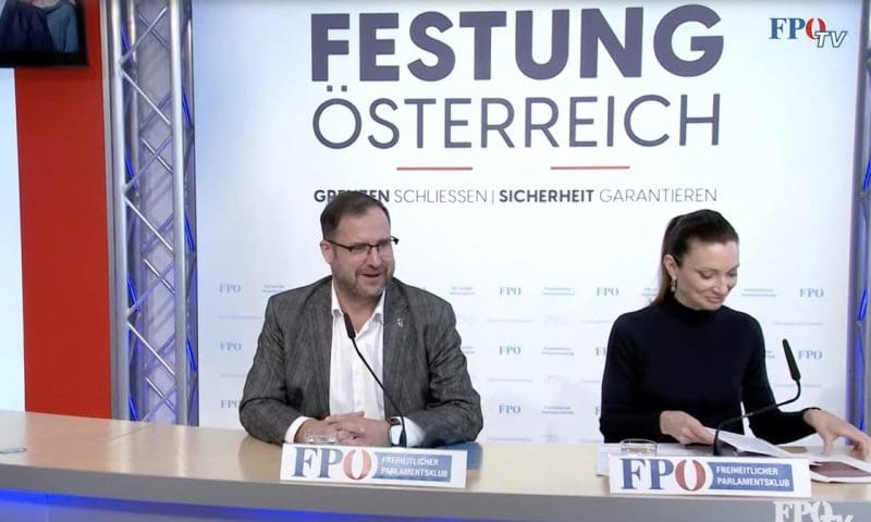Christian Hafenecker und Susanne Fürst