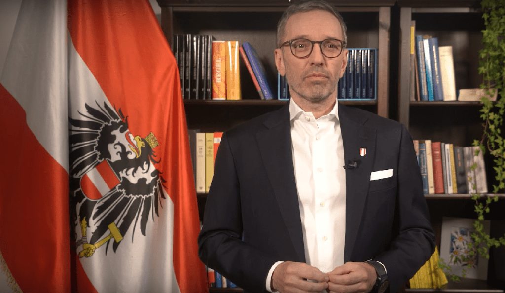 Herbert Kickl Videobotschaft an CPAC Hungary