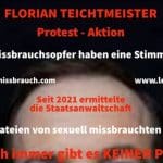 Plakat für Protestmarsch "Teichtmeister"