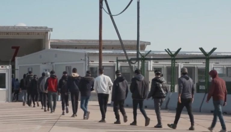 Asylwerber — Screenshot / FPÖ TV