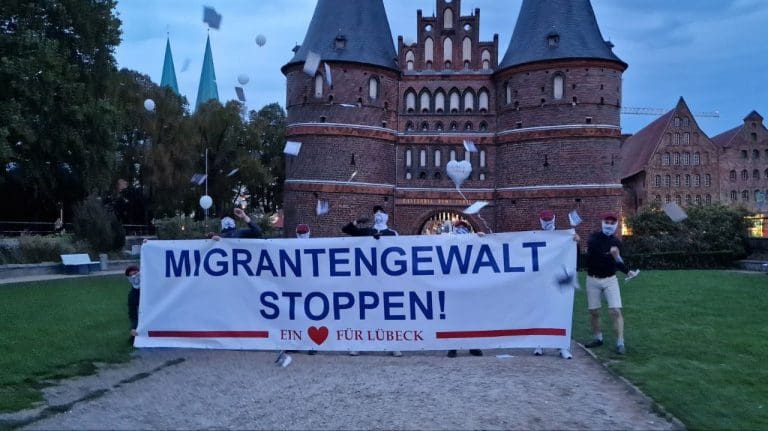 JA bei Protestaktion in Lübeck dabei — z.V.g.