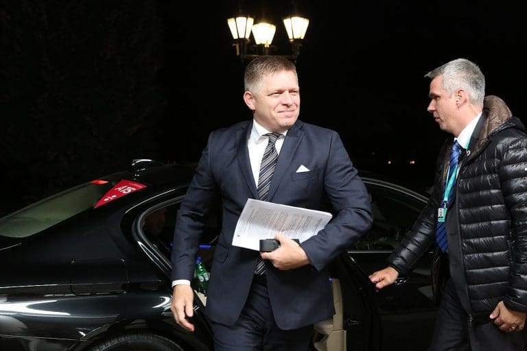 Der slowakische Ministerpräsident ließ sich von Störversuchen nicht beirren und reiste trotzdem nach Moskau.