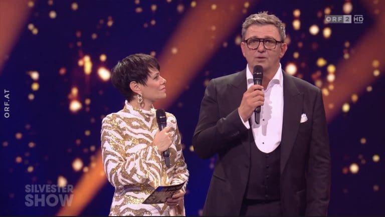Hans Sigl und Francine Jordi — ORF/BR/Kimmig Entertainment/Sascha Baumann / Screenhot ORF TVthek