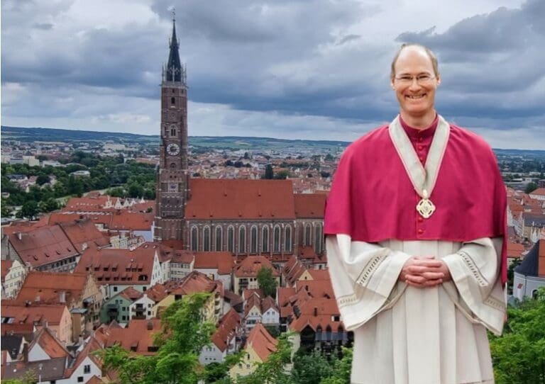 Dr. Baur, Stiftsbasilika Landshut — Screenshot / Webseite Pfarre St. Martin Landshut / unzensuriert