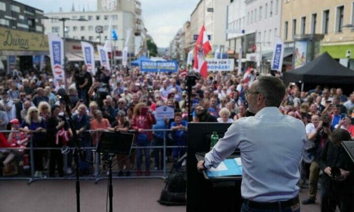 EU-Wahlkampf-Finale in Wien, Herbert Kickl