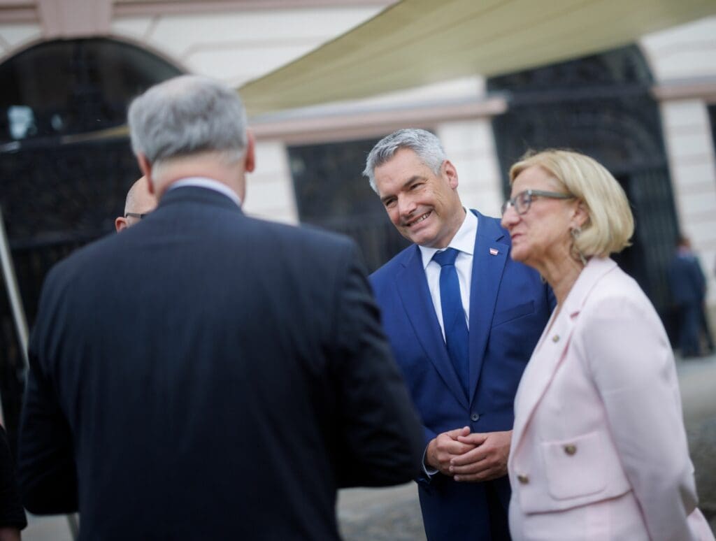 Bundeskanzler Nehammer beim Europa-Forum Wachau