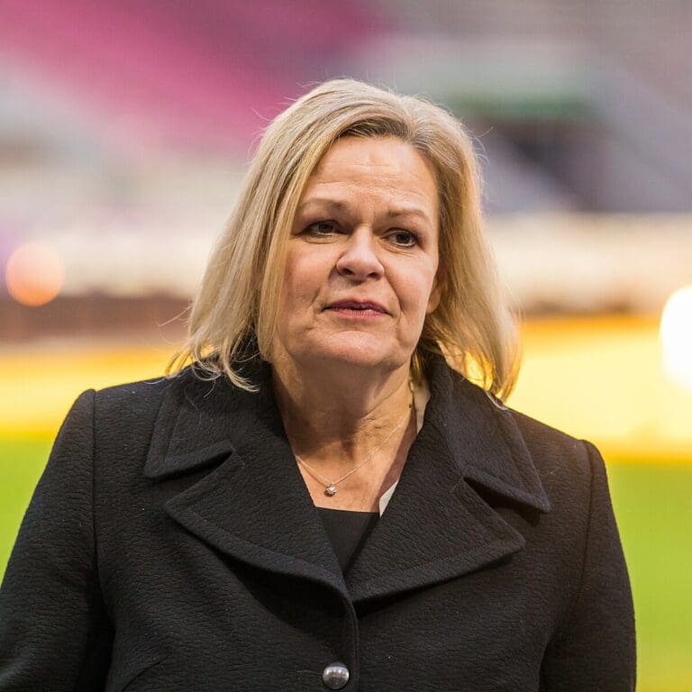 Nancy Faeser — © Raimond Spekking / CC BY-SA 4.0 (via Wikimedia Commons)