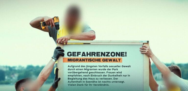 "Junge Tat“ sperrt Park nach sexuellem Übergriff — z.V.g.
