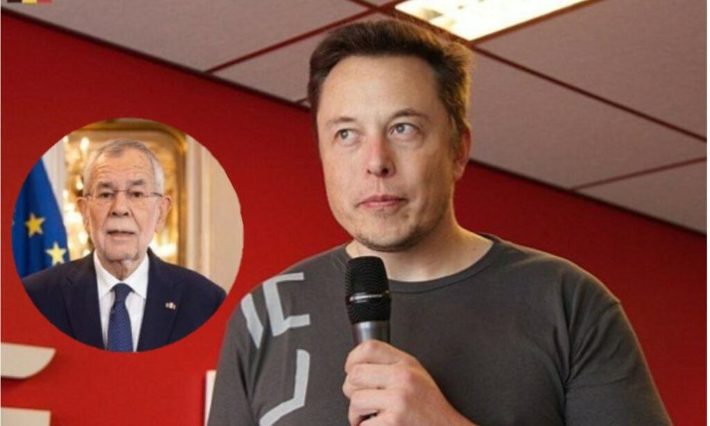 Elon Musk und Van der Bellen