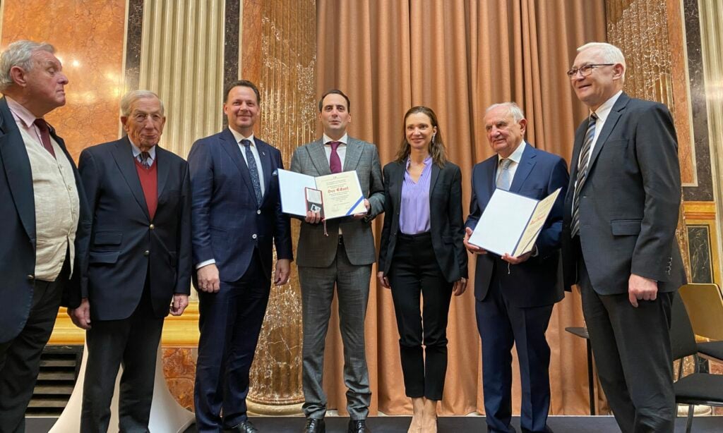 Dinghofer-Medaillen im Parlament 2024