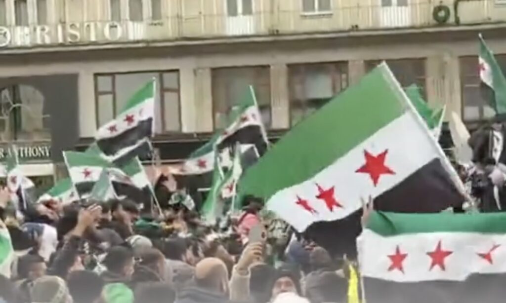 Syrische Demonstration