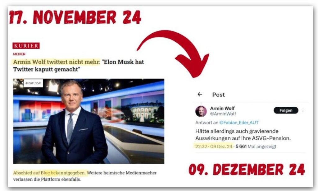 Armin Wolf auf X