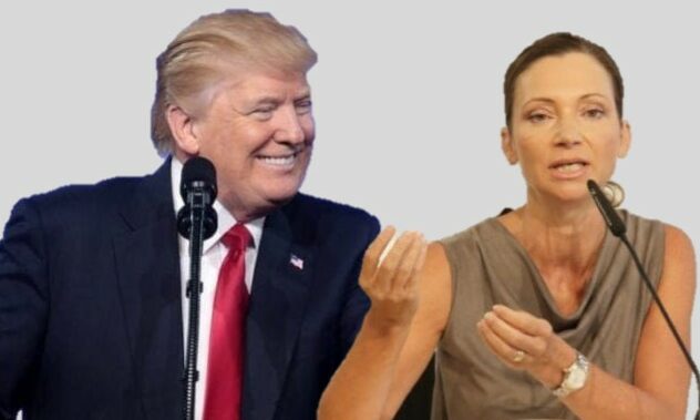 Donald Trump und Susanne Fürst