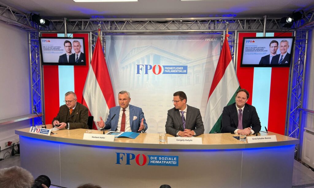 Norbert Hofer und Gulyás Gergely