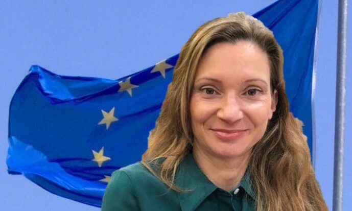 Fürst und EU-Flagge