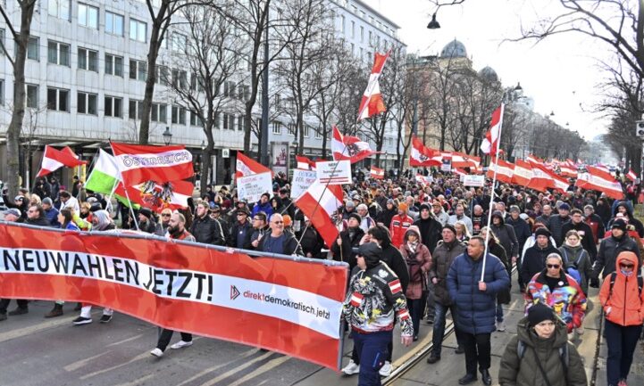 Neuwahl-Demo