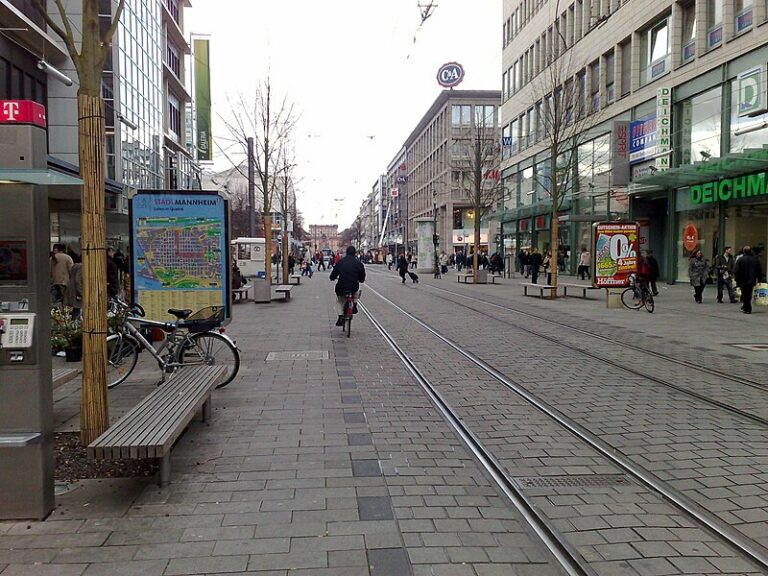 Auto rast in Mannheim in Menschenmenge — DesertEagle / wikimedia.org (PD-self)