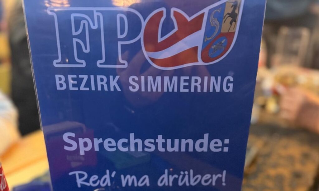 Sprechstunde-Taferl
