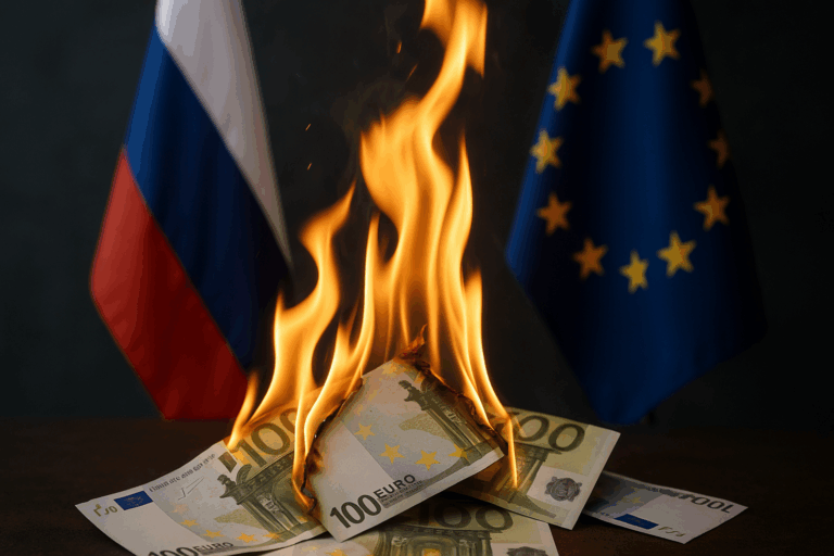 Europa leidet selbst mehr als Russland — KI-Generiert: ChatGPT