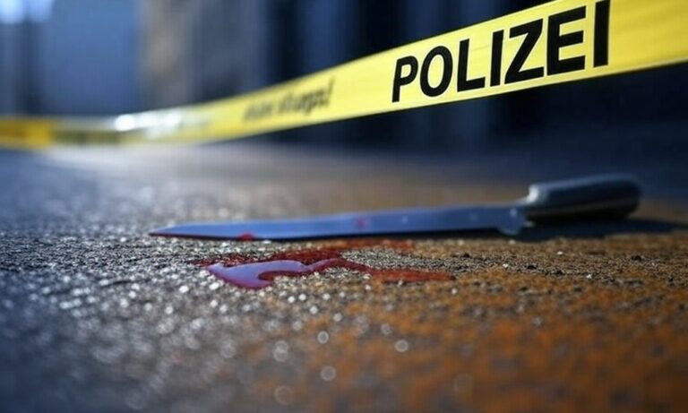 Gesuchter Messer-Syrer von Polizei gefasst  — KI-generiertes Bild: Grok (xAI